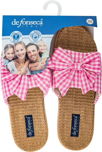 Изображение Тапочки женские 35-40 Де Фонсека Казэлле WB43RU Де Фонсека м/у, 1 пара