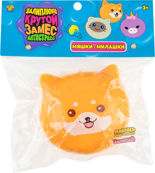 Изображение Игрушка антистресс 1Той крутой замес залиплющ мяшки-милашки 1Той к/у, 1 шт