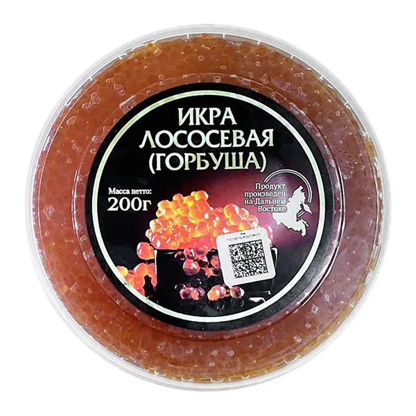 Изображение Икра слабосоленая Зернистая горбуши Скит ООО пл/б, 200 г