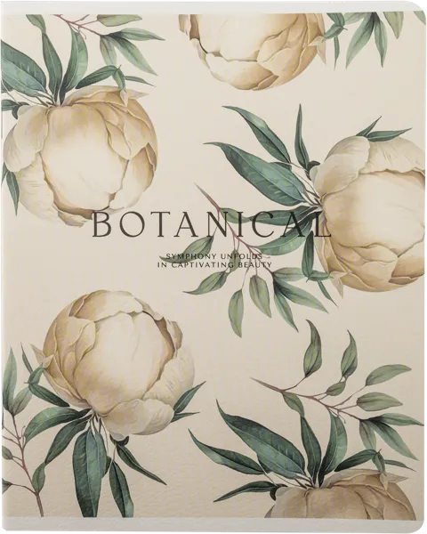 Изображение Тетрадь 48л клетка Би Смарт пион айвори Полиграф Принт , 1 шт