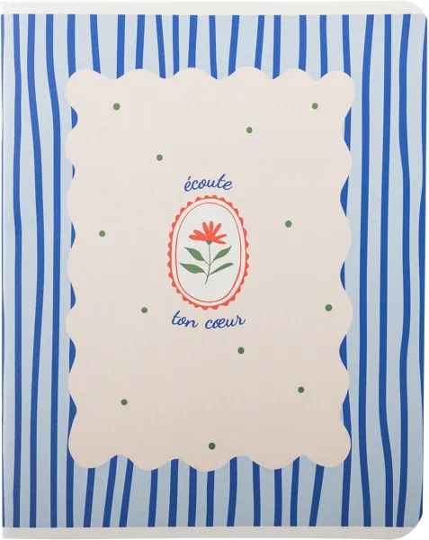 Изображение Тетрадь 48л клетка Би Смарт кокет синие полоски Полиграф Принт , 1 шт