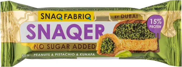 Изображение Батончик протеиновый Снэк фабрик катаифи арахис фисташка Фитнес Фуд м/у, 50 г