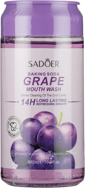 Изображение Ополаскиватель для рта Садоер виноград Гуанчжоуская ОВО п/у, 500 мл