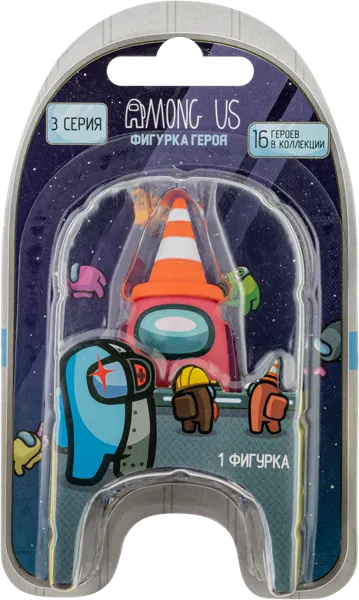Изображение Фигурка Амонг ас 3 серия ПиЭмАй п/у, 1 шт