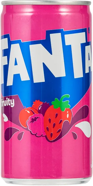Изображение Напиток газ импорт Фанта фрути Кока Кола Инт ж/б, 0,185 л