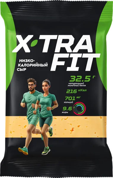 Изображение Сыр 20% Экстра Фит низкокалорийный Еланский СК м/у, 180 г