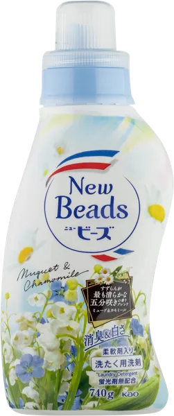 Изображение Средство для стирки жидкое Нью бидс аромат ландыша Лайон Корпорейшн п/у, 740 мл