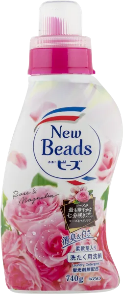 Изображение Средство для стирки жидкое Нью бидс аромат розы Лайон Корпорейшн п/у, 740 мл