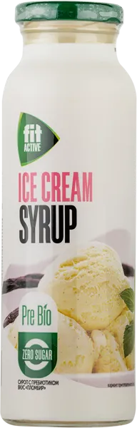 Изображение Сироп со стевией Фит Актив пломбир Питэко ООО с/б, 300 г