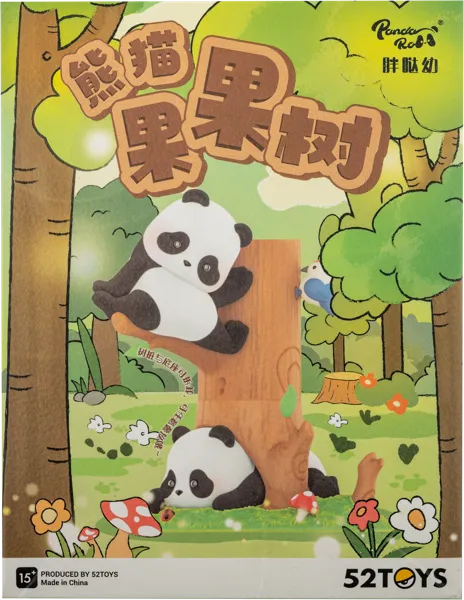 Изображение Фигурка восхождение на фрукт дерево 52тойс панда ролл 52тойс к/у, 1 шт