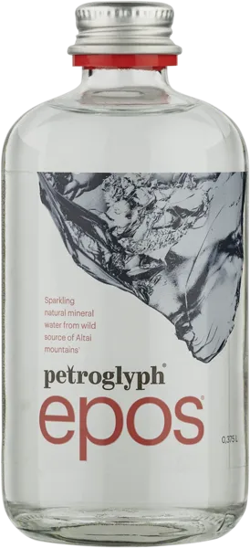 Изображение Вода газ рН 7,75 Петроглиф Эпос питьевая Петроглиф с/б, 0,375 л