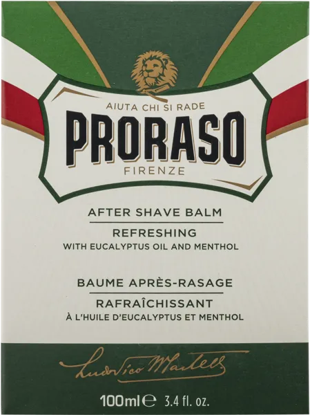 Изображение Бальзам после бритья Прорасо эвкалипт и ментол Прорасо-Людовико к/у, 100 мл
