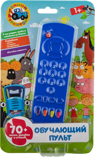 Изображение Игрушка звук Умка пульт синий трактор Шанту Сити к/у, 1 шт
