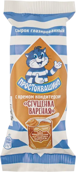 Изображение Сырок глазированный 23% Простоквашино вареная сгущенка Эйч энд Эн м/у, 40 г