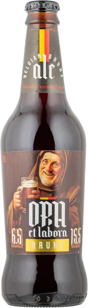 Изображение Пиво темное Лагер 6,5% Ора Эт Лабора брюн Очаково с/б, 0,45 л