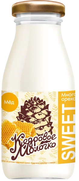 Изображение Молоко кедровое САВА с медом САВА ТПК с/б, 200 мл