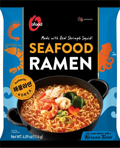 Изображение Лапша быстрого приготовления Даесанг морепродукты Джинмайланг фактори м/у, 116 г