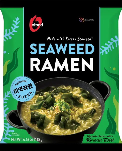 Изображение Лапша быстрого приготовления Даесанг морские водоросли Джинмайланг фактори м/у, 118 г