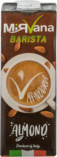 Изображение Напиток миндальный Мирвана бариста Интернешнл Фуд т/п, 1 л
