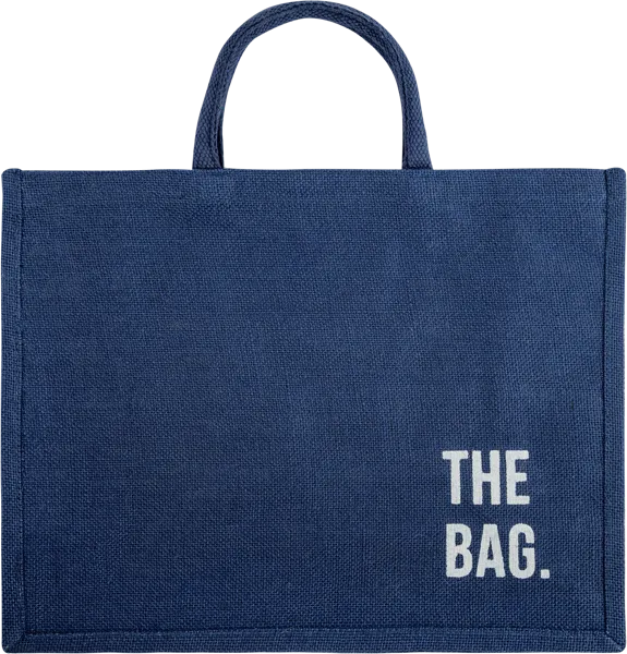 Изображение Сумка 43х34х19см Джутовая синяя Армимпекс , 1 шт