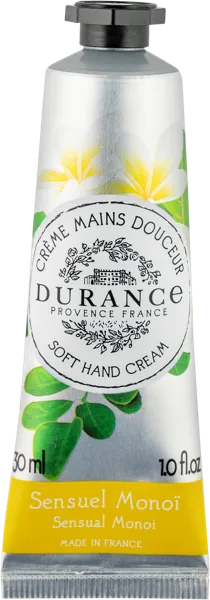 Изображение Крем для рук увлажняющий Дюранс чувственная монои Дюранс ж/б, 30 мл