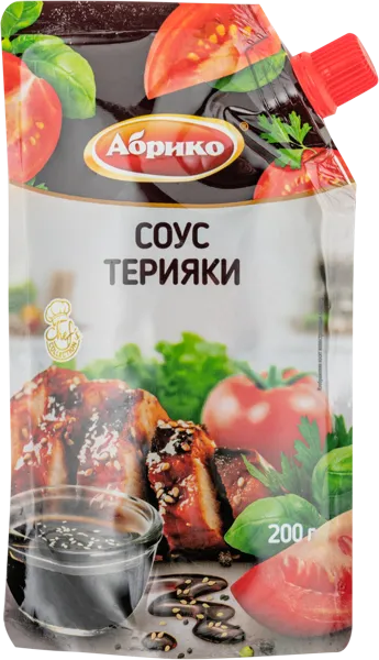 Изображение Соус соевый Абрико терияки ИРГА про м/у, 200 г