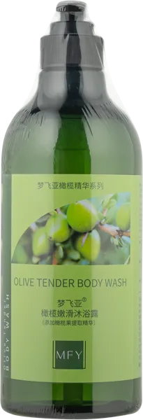 Изображение Гель для душа Менгфейе экстракт оливы увлажняющи Менгфейе Косметикс п/у, 750 мл