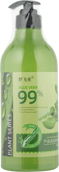 Изображение Шампунь для волос Менгфейе алоэ вера увлажняющий Менгфейе Косметикс п/у, 750 мл