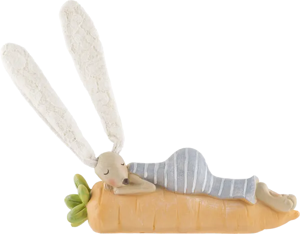 Изображение Фигурка 19.5х4.5см Лефард кролик с морковкой Лефард к/у, 1 шт