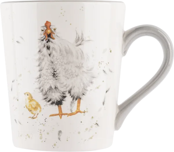 Изображение Кружка 300мл белая Лефард фанни хенс курочка Лефард к/у, 1 шт