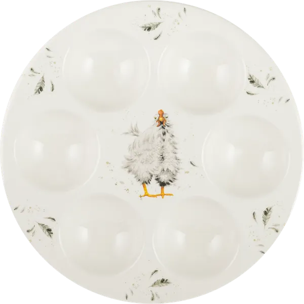 Изображение Блюдо 18см пасхальное Лефард фанни хенс для 6 яиц Лефард , 1 шт
