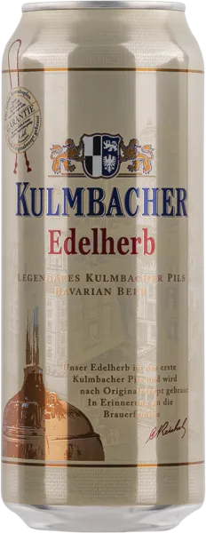 Изображение Пиво светлое Пилс 4,9% Кулмбахер Эдельхерб Кулмбахер брауерей ж/б, 0,5 л