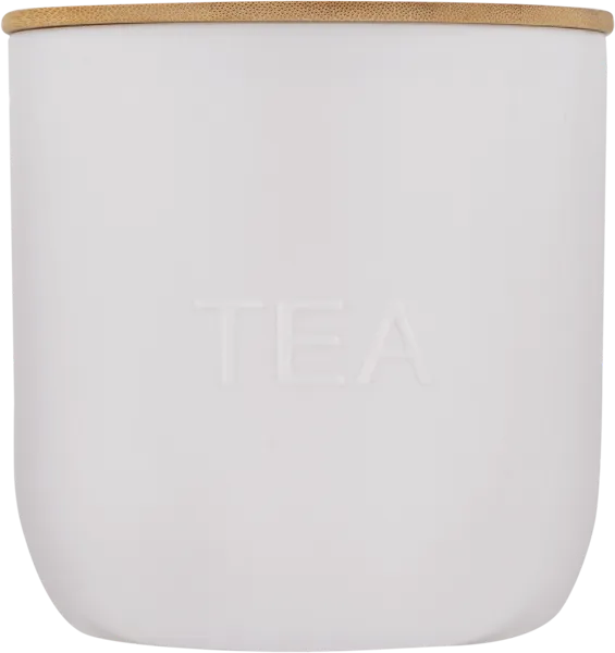 Изображение Контейнер 1л для хранения Купман белый с крышкой из дерева Купман Интернэшнл к/у, 1 шт