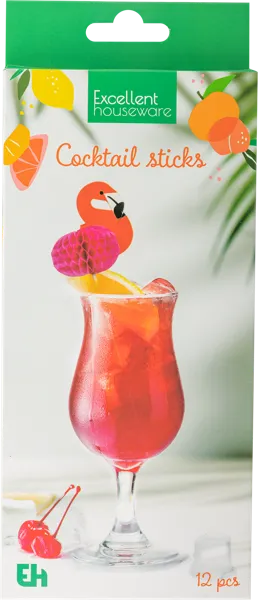 Изображение Шпажки для коктелей Купман ассорти Купман Интернэшнл к/у, 12 шт