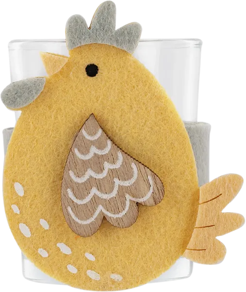 Изображение Подсвечник для чайной свечи Купман курочка Купман Интернэшнл , 1 шт