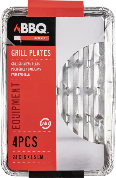 Изображение Форма 24х16х1,5см для запекания Купман алюминиевая Купман Интернэшнл к/у, 4 шт