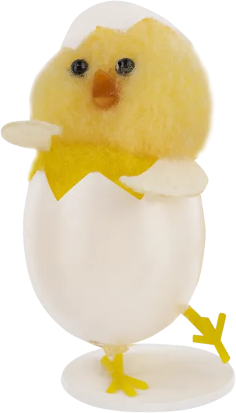 Изображение Фигурка 9см пасхальная Купман цыпленок в яйце Купман Интернэшнл , 1 шт