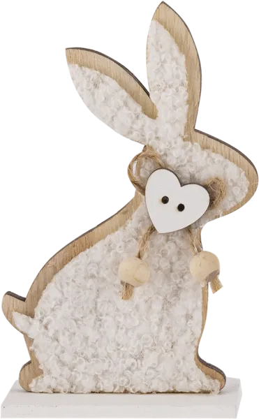 Изображение Фигурка 10см пасхальная Купман кролик с бантом Купман Интернэшнл , 1 шт