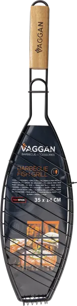 Изображение Решетка 35х14х58см для рыбы Купман нерж сталь гриль Купман Интернэшнл к/у, 1 шт