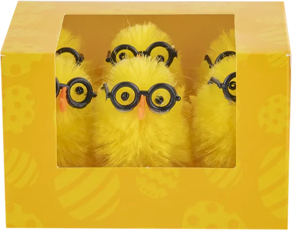 Изображение Фигурка 5см пасхальная Купман цыплята Купман Интернэшнл к/у, 6 шт