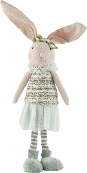 Изображение Фигурка 45см пасхальная Купман кролик в юбке Купман Интернэшнл , 1 шт