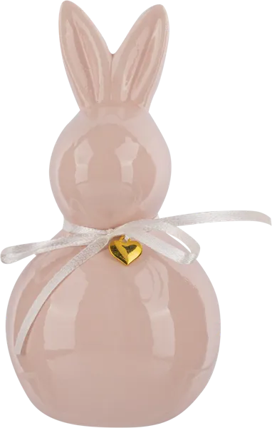 Изображение Фигурка 14см пасхальная Купман кролик с бантом Купман Интернэшнл , 1 шт