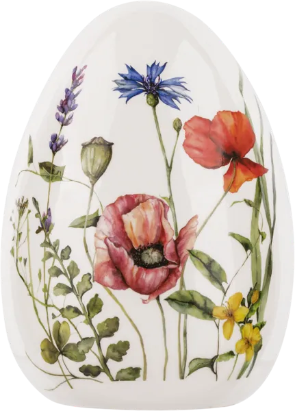Изображение Фигурка 12см пасхальная Купман яйцо с цветами Купман Интернэшнл , 1 шт