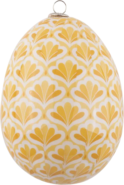 Изображение Подвеска 10см пасхальная Купман яйцо с цветами Купман Интернэшнл к/у, 1 шт