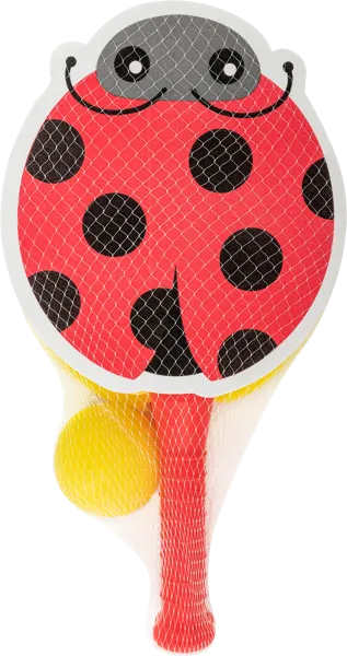 Изображение Ракетка + мяч Купман теннис божья коровка Купман Интернэшнл сетка, 2 шт