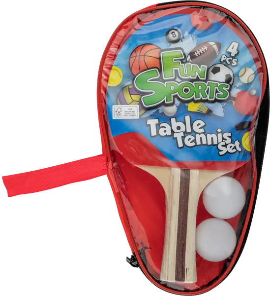 Изображение Набор для настольного тенниса Купман ракетки 2шт + мячи 2шт Купман Интернэшнл м/у, 1 шт