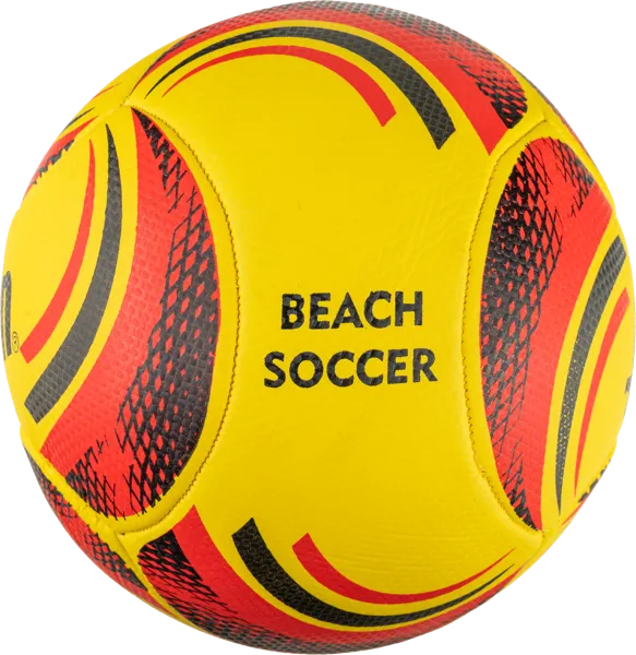 Изображение Мяч 23см желтый красн полос Купман футбольный Купман Интернэшнл м/у, 1 шт