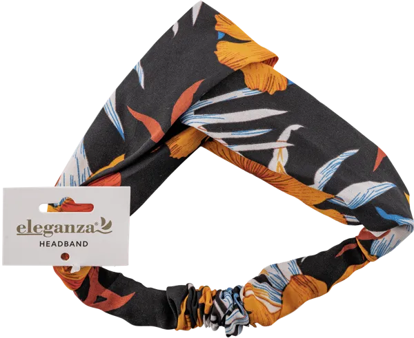Изображение Повязка на голову Элеганза разноцветный принт Купман Интернэшнл м/у, 1 шт