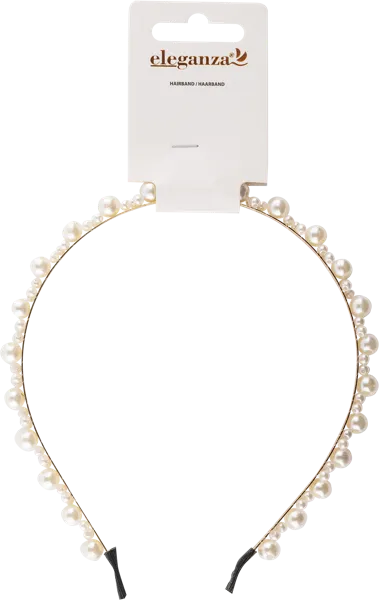 Изображение Ободок для волос Элеганза жемчужный Купман Интернэшнл м/у, 1 шт
