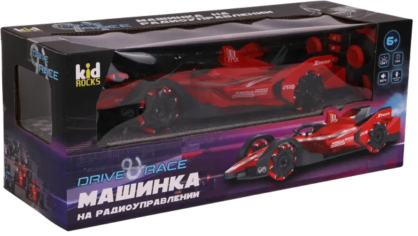 Изображение Машинка на р/у красная Кид рокс легковая гоночная Кид рокс п/у, 1 шт